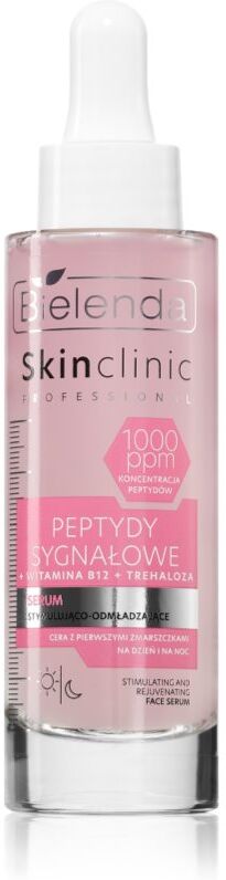 Bielenda Skin Clinic Professional Signaling Peptides rejuvenating face serum day and night 30 ml