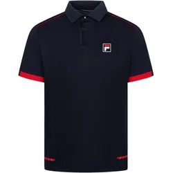 FILA Tennis Polo Herren | Gr. S | blau - blau