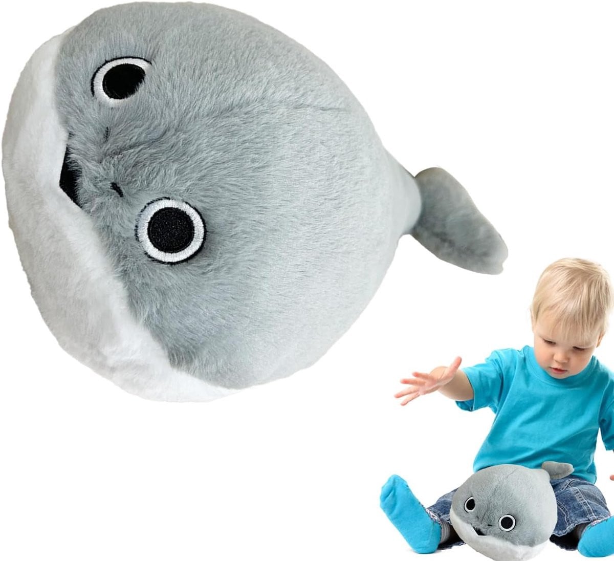 Pluche Vis Knuffel - Meerkleurig - 50 cm