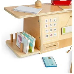 Bigjigs Holz-Postamt-Spielset, 19-teilig.