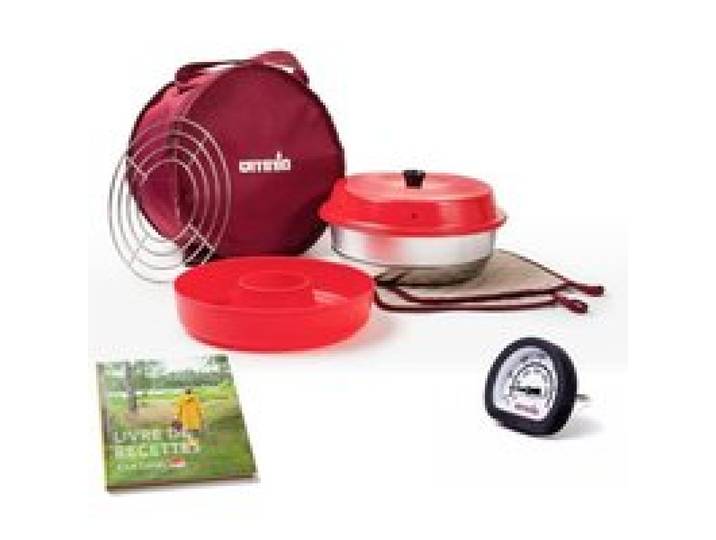 Pack OMNIA Four +Sac + 2 Maniques + Grille + Moule En Silicone + thermomètre multifonctions + livre