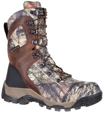 Rocky Sport Pro 1000 Gram (Men's) Outdoor in Mossy Oak/Brown/Black, Size 11 M, Leather/Nylon/Rubber