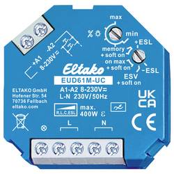 Eltako 61100903 Universal-Dimmschalter Geeignet für Leuchtmittel: Halogenlampe, Energiesparlampe, Glühlampe, LED-Lampe Blau