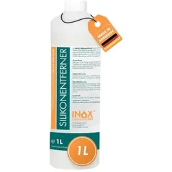 INOX Silikon IX 400 1 L Flasche Silikonentferner entfernt alle Silikone, Fette, Öle und Restwachse