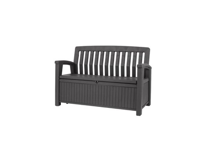 Banc de jardin avec Coffre de rangement en résine 227L - KETER