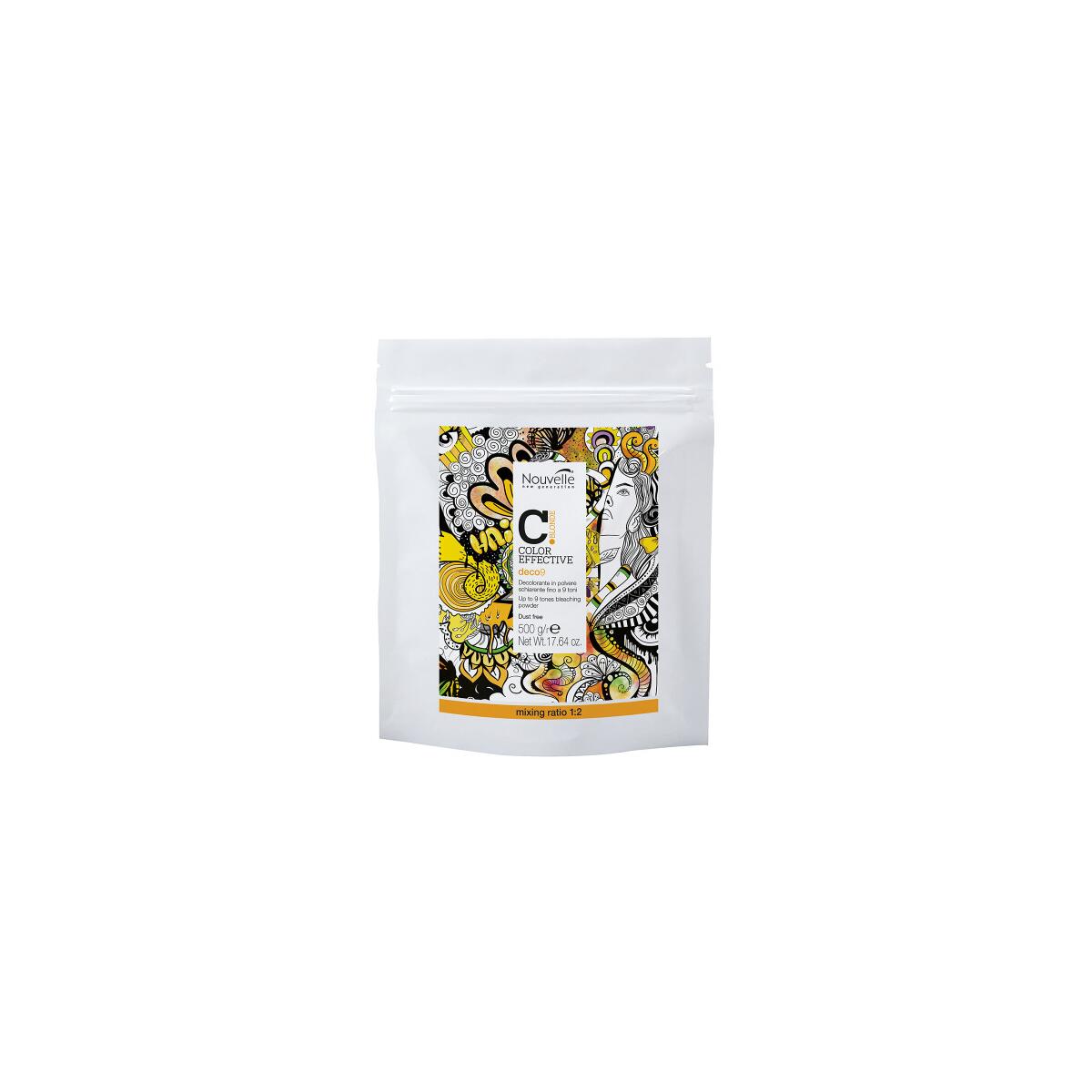 H.S.A. Hair Styling Applications S.p.A. Nouvelle Color Effective Deco Tones Blondierpulver 500g