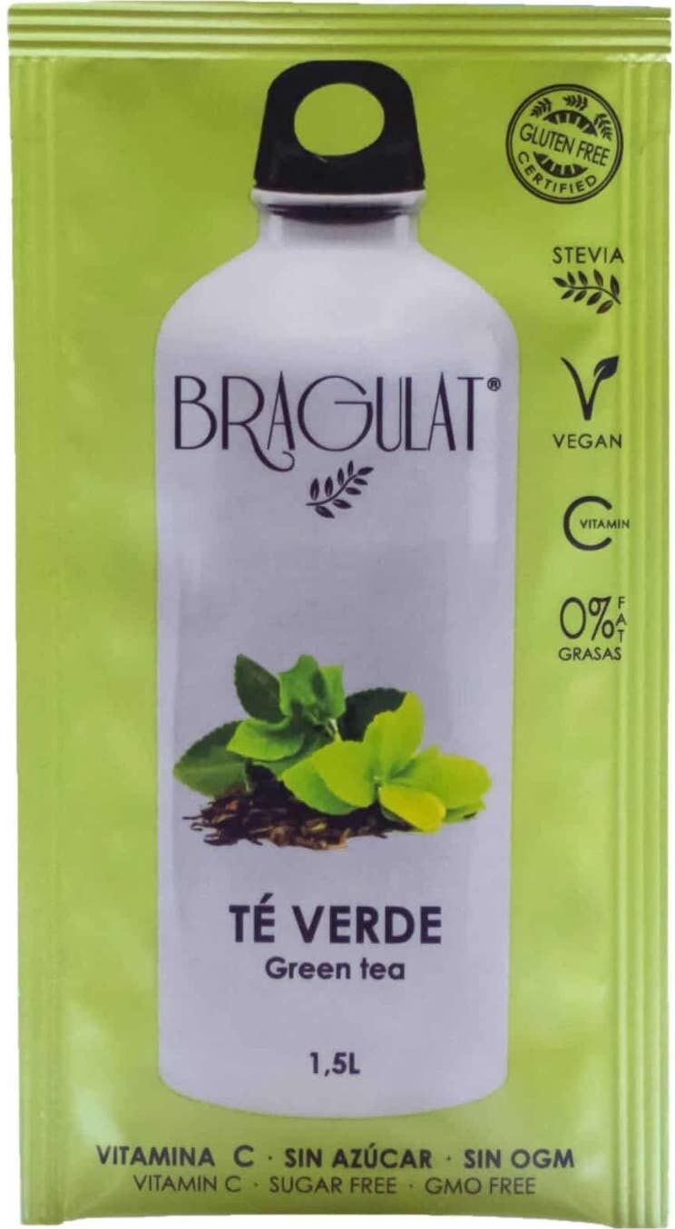 Bragulat Bebida Soluble Té Verde 15x9g