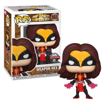 Funko Pop! Marvel Infinity Warps Weapon Hex 865 Special Edition Vinyl figuur