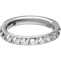 Titan Segmentring Clicker EINGEFASSTE KRISTALLE