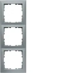 Berker Rahmen 3fach alu matt 10139939