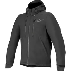 Alpinestars Domino Tech, Textiljacke - Schwarz - L