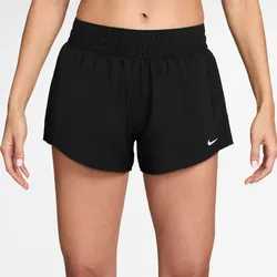 NIKE One Dri-FIT Mid-Rise 3" Fitnessshorts Damen 011 - black/white XXL
