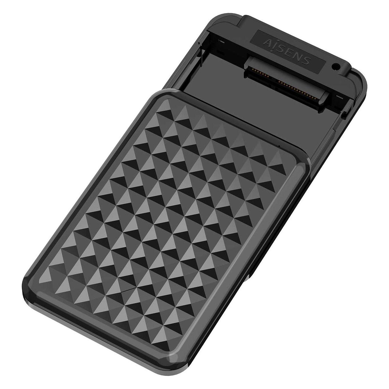 Aisens CAJA EXTERNA 2.5 ASE-2521B 9.5MM SATA A USB3.1 GEN1 NEGRA (2.5") (ASE-2521B)