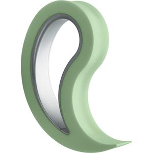 Stoppy Türstopper 12023, aus Kunststoff/Gummi, für den Boden, rutschfest, mintgrün, 6,4 x 10 cm