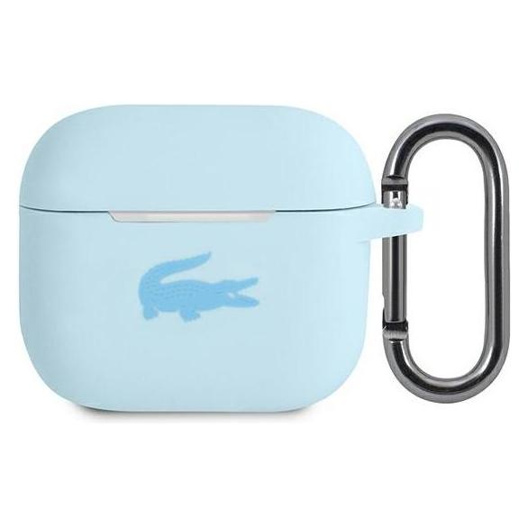 Lacoste LCA3SLB AirPods 3 cover niebieski/blue Silicone (Kopfhörer Hülle) (LCA3SLB)