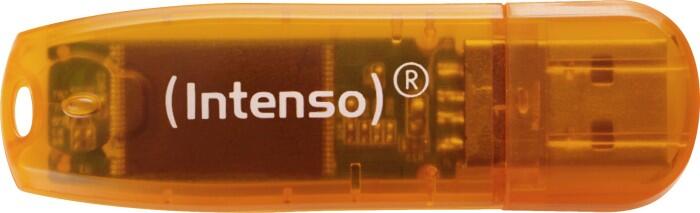Intenso Rainbow Line 64 GB - Orange 3502490