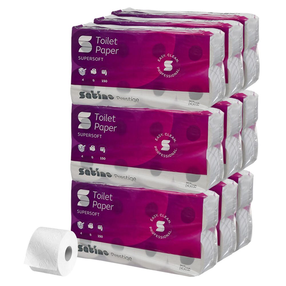 Satino by wepa Toilettenpapier prestige 4-lagig 430 39
