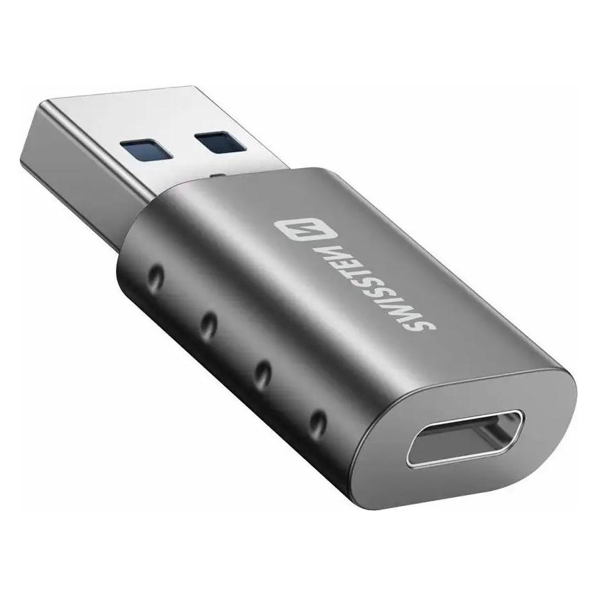 Swissten Adapter USB-A(M)/USB-C(F) (USB-A, USB-C) (55500200)