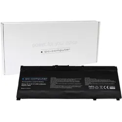 IPC Notebook-Akku SR04-H REPLACE 15.4 V 4380 mAh HP (4380 mAh), Notebook Akku, Schwarz