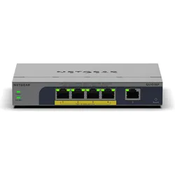 Netgear GS105EP (5 Ports), Netzwerk Switch, Grau
