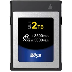 Wise CFexpress 4.0 Type B 2TB 3500MB/s Mk-II