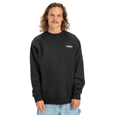 Sweatshirt DC SHOES "Patch It", Herren, Gr. S, schwarz, Obermaterial: 60% Baumwolle, 40% Polyester., Sweatshirts Sweatshirt