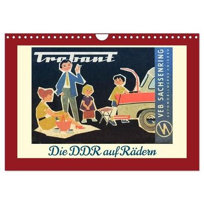 Die DDR auf Rädern (Wandkalender 2027 DIN A4 quer), CALVENDO Monatskalender
