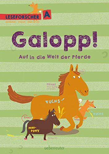 Kathrin Köller - Galopp! Auf in die Welt der Pferde: Leseforscher ABC - Preis vom 18.10.2026 19:22:15 h
