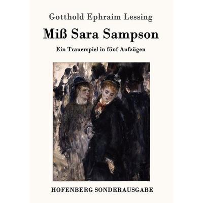 Miß Sara Sampson, Taschenbuch von Gotthold Ephraim Lessing, Hofenberg, 978-3-8430-1771-8