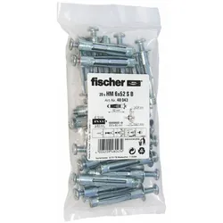 FISCHER Hohlraum-Metalldübel HM 6x52 S B (20 St.)