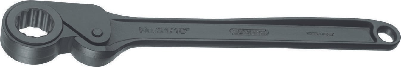 Gedore ratel met vrijloopmechanisme type 31 KR 16-32, 16 inch, UD-profiel 32 mm