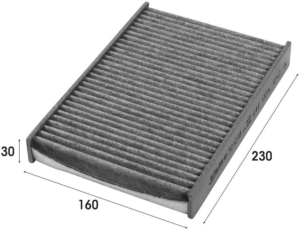 Valeo Filter, Innenraumluft Climfilter Supreme 701018 Für Dacia