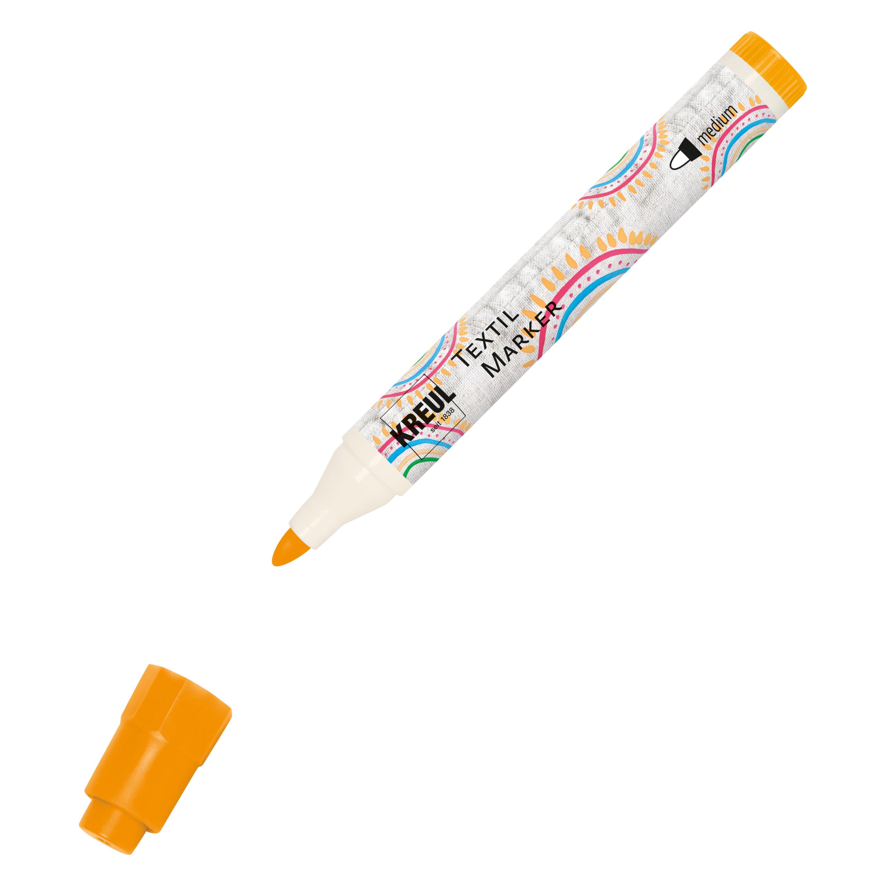 Kreul Stoffmalstift, Textilmarker Javana texi mäx Sunny medium für helle Stoffe (1x) (23244970)
