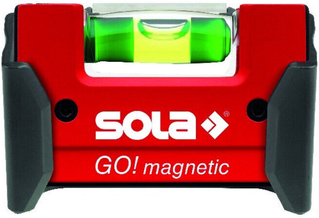 SOLA Niveau à bulle magnétique mini Go Clip magnétique 7,5 cm (01621201)