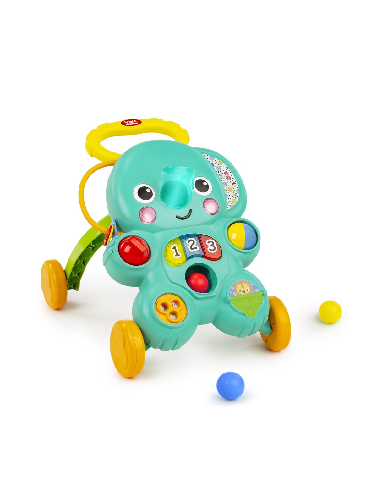 Bright Starts 2-in-1 Ball Play Walker Stroll 'n Roll