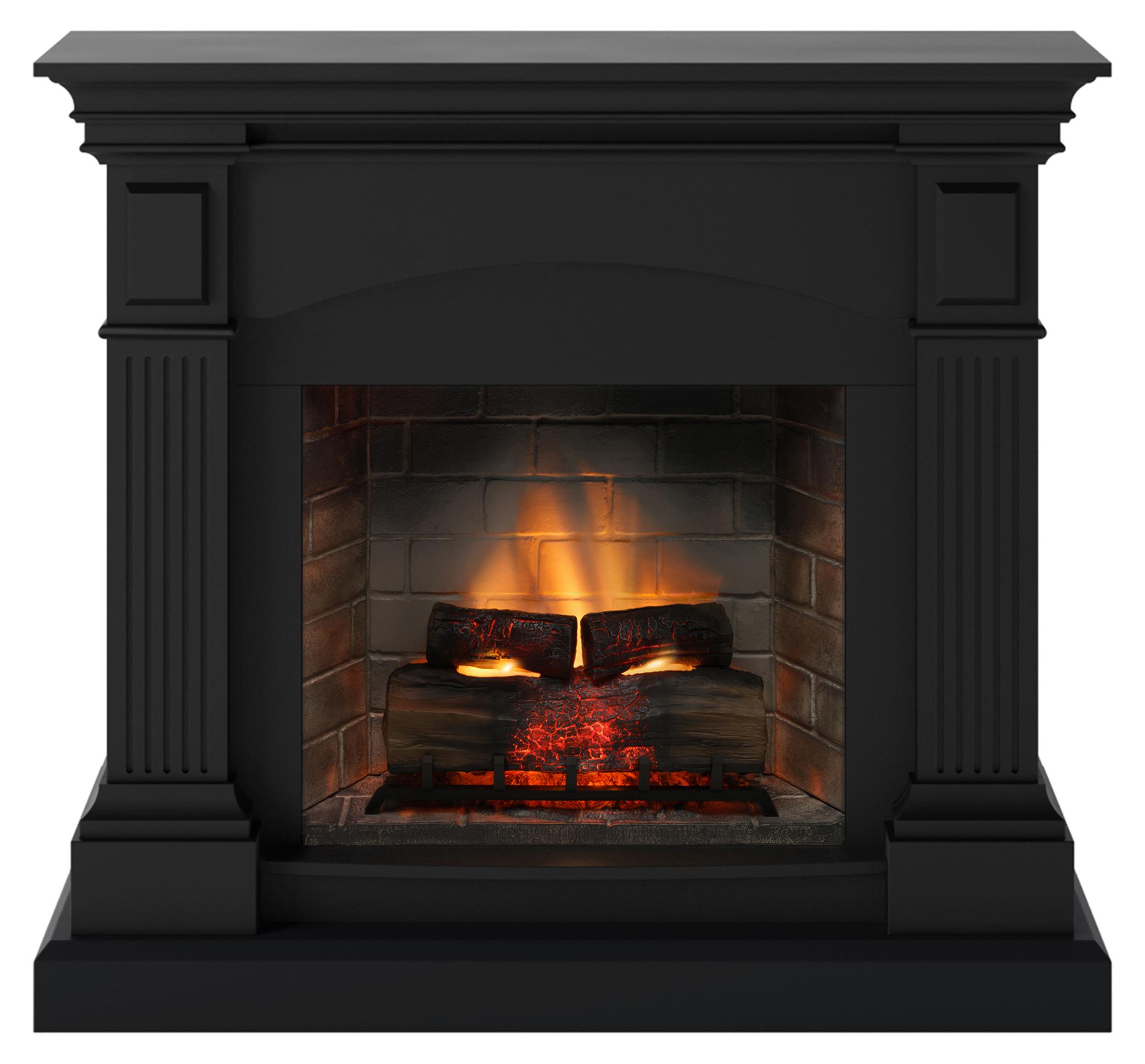 TAGU Magna Elektrokamin mit PowerFlame 2 Tiefschwarz
