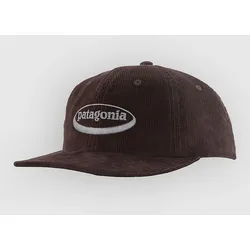 Patagonia Corduroy Cap 95 oval logo / den brown Gr. Uni