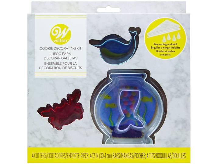 Wilton Koekjes Decoratie Set - Vissen - Koekjes Uitstekers
