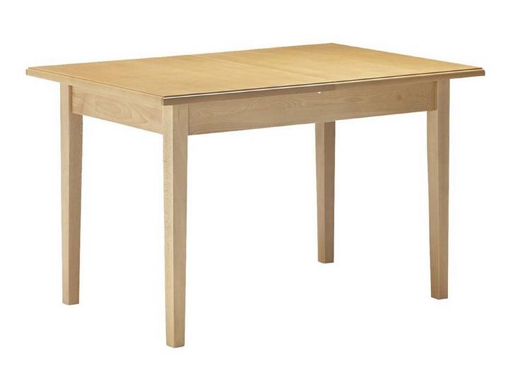 58 aufm Kessel Esstisch Deborah im Modernen Landhausstil 120 x 75 x 75 Küchentisch Buche (Sparset, Tisch inkl. Versand)