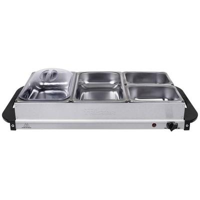 Tristar BP-6285 BP-6285 Buffet Servierer Edelstahl