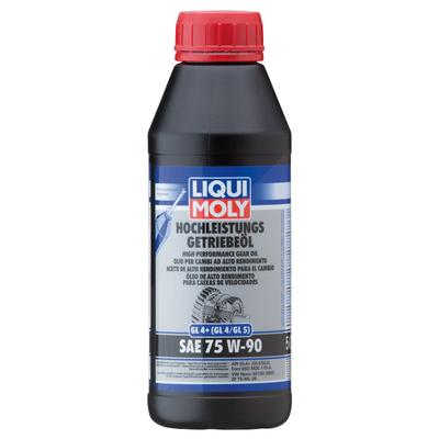 Liqui Moly 1x 500ml Hochleistungs-Getriebeöl (GL4+) SAE 75W-90 [Hersteller-Nr. 4433]