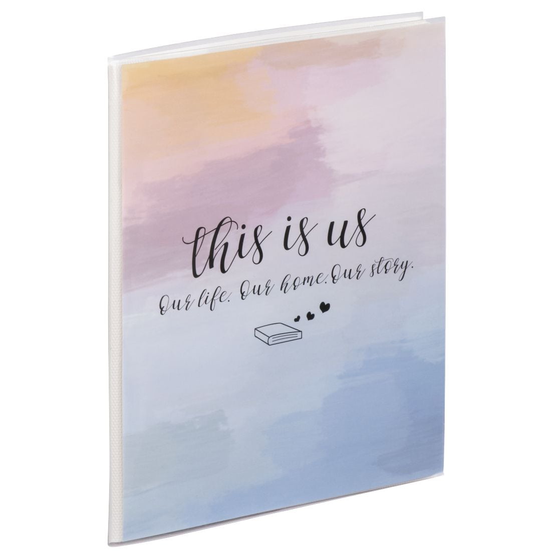 Hama 003869 Softcover-Album Shine This is us für 80 Fotos 10 x 15 cm (Mehrfarbig) 00003869
