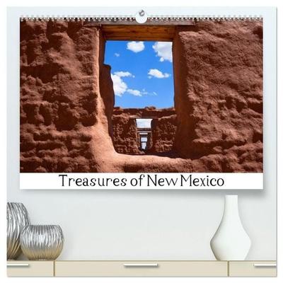 Treasures of New Mexico (hochwertiger Premium Wandkalender 2027 DIN A2 quer), Kunstdruck in Hochglanz