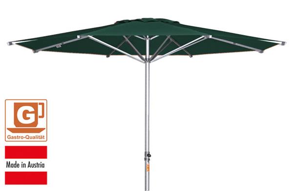 Großschirm / Sonnenschirm Doppler Alu Expert Ø 400cm dunkelgrün