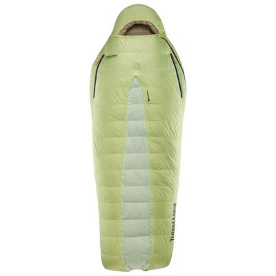Therm-a-Rest - Boost 650 32F/0C - Daunenschlafsack Gr 183 cm - Regular Zip: Left Grün