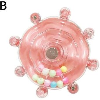 Uplifted Goods Parrot Swing Toy For Medium And Large Birds pink