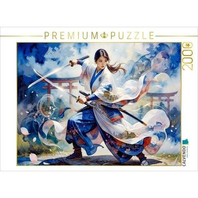 CALVENDO Puzzle Fels in der Brandung | 2000 Teile Lege-Größe 90x67cm Foto-Puzzle für glückliche Stunden