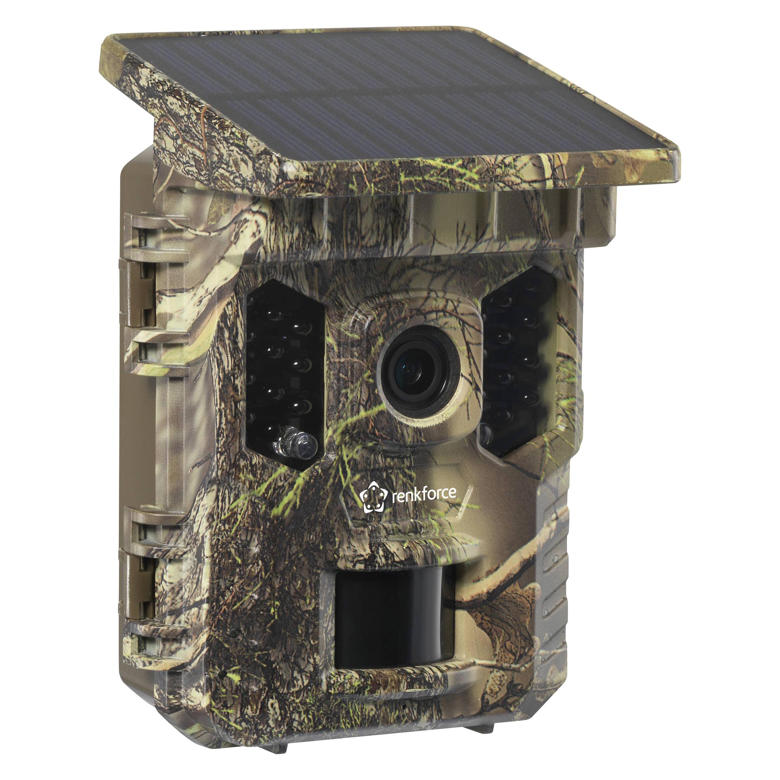 Renkforce RF-HC-800 Wildkamera 32 Megapixel WLAN, inkl. Solarladegerät mit Li-Io (RF-6442926)