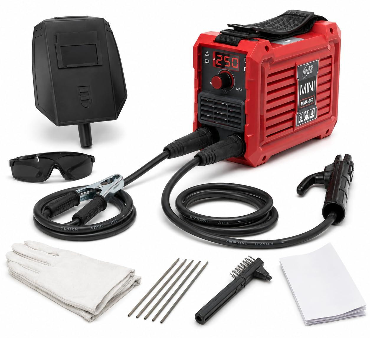 Selius Elektroden lasapparaat 20-250 A MMA mini-inverter-lasapparaat draagbaar