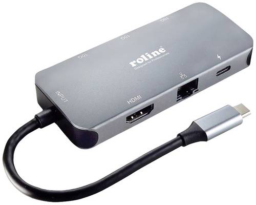 Roline USB-C Dockingstation 12.02.1121 Passend für Marke Dockingstations: Universal USB-C Power Delivery